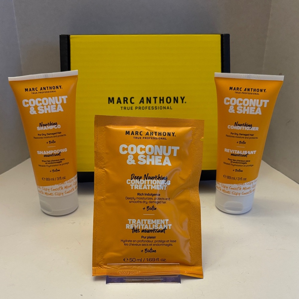 Marc Anthony Coconut & Shea Nourishing Shampoo & Conditioner Set - Orange